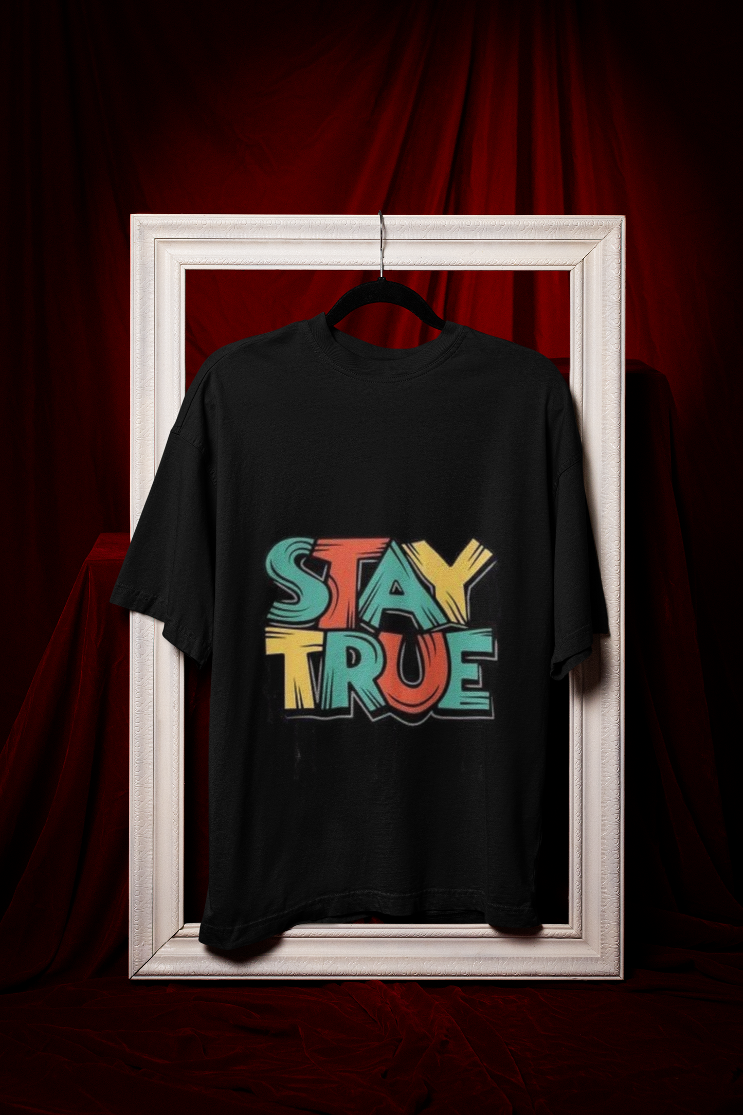 Stay true oversized unisex tshirt