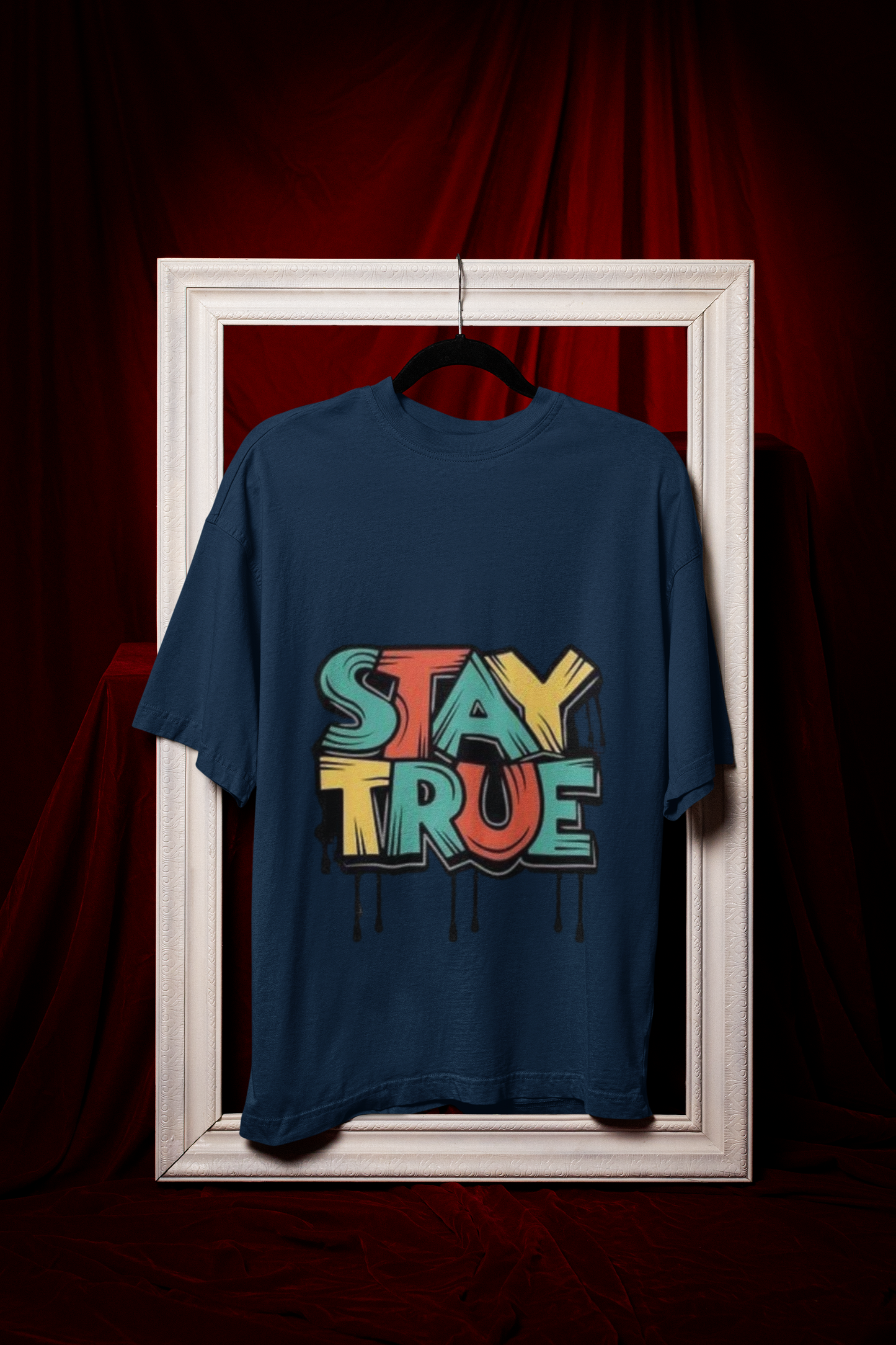 Stay true oversized unisex tshirt